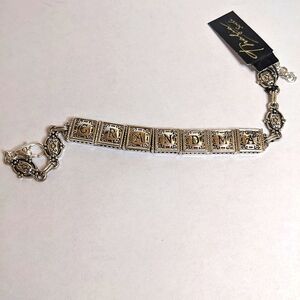 New‎ Thalia Sodi Silver Tone "Grandma" Bracelet